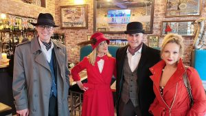 Ratman Susie Deejman and Bea at the 1st Westbourne Sartorial Saunter